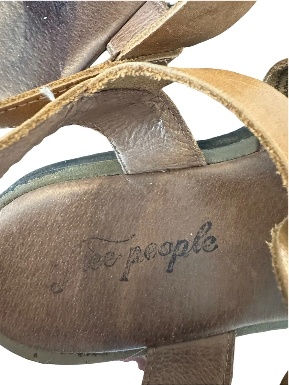Free People Delaney Fisherman Platform Sandals, Size 36 (6)